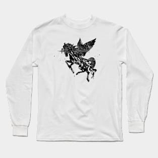 Winged Unicorn Long Sleeve T-Shirt